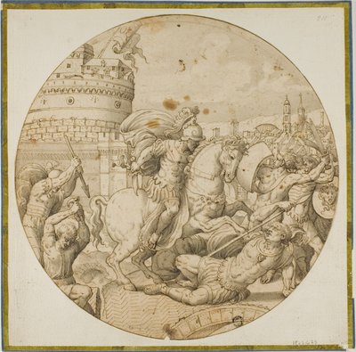 Orazio al ponte da Polidoro da Caravaggio