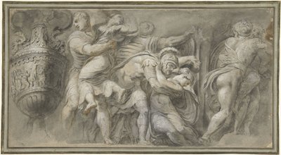 Ratto delle Sabine da Polidoro da Caravaggio