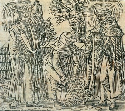 Raccolta di erbe per la medicina, 1534 da Polish School