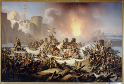 Il secondo assedio della fortezza di Ochakov nel dicembre 1788 da Polish School