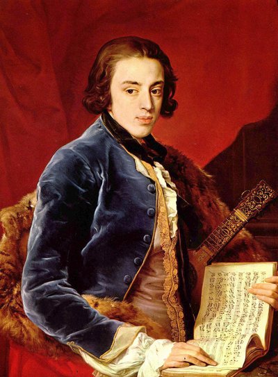 Tedesco: Ritratto di Giovanni Marchese di Monthermer da Pompeo Batoni