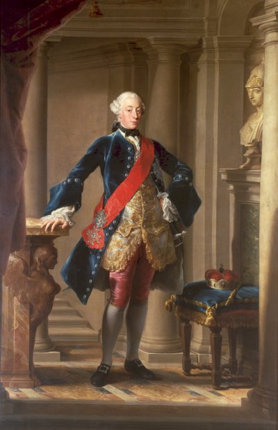 Duca Carlo Eugenio del Württemberg da Pompeo Batoni