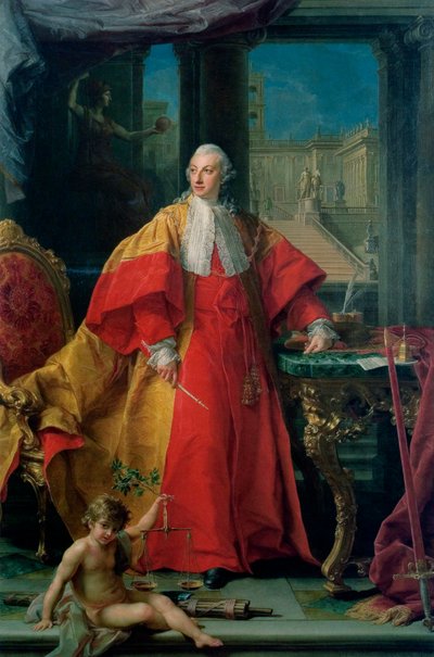 Ritratto di Abbondio Rezzonico da Pompeo Batoni