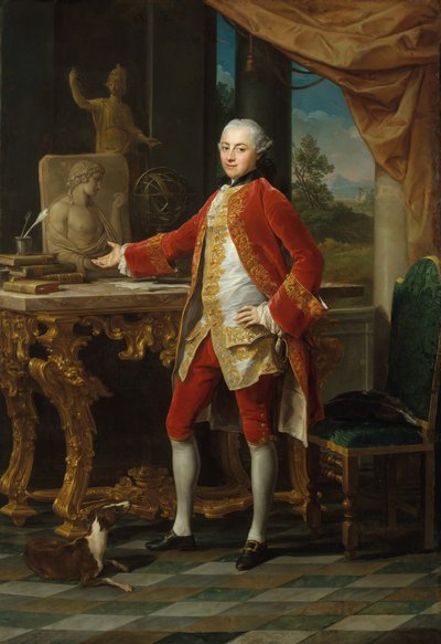 Ritratto di un Giovane Uomo da Pompeo Batoni