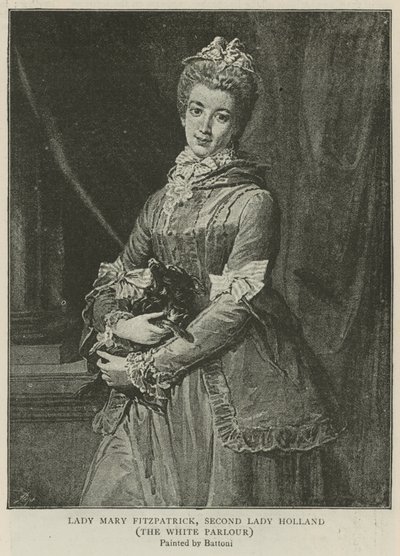 Lady Mary Fitzpatrick, Seconda Lady Holland da Pompeo Girolamo Batoni
