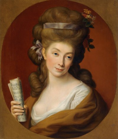 Ritratto della principessa Izabela Elzbieta Potocka, nata Lubomirska (1736-1816) da Pompeo Girolamo Batoni