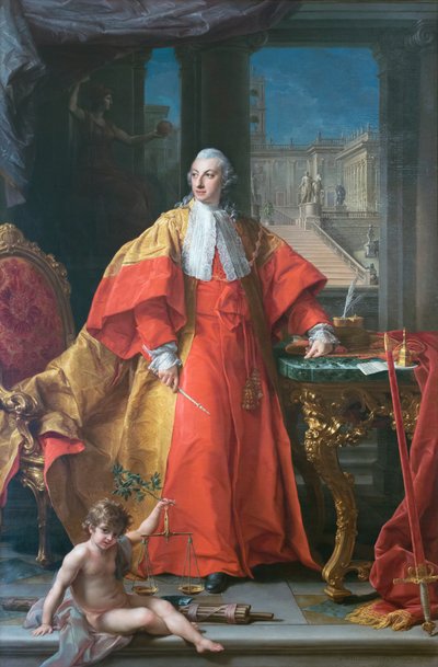 Ritratto di Abbondio Rezzonico da Pompeo Girolamo Batoni
