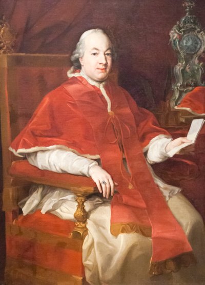 Ritratto di Pio VI da Pompeo Girolamo Batoni
