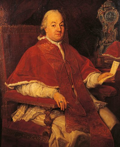 Ritratto di Papa Pio VI (Giannangelo Braschi, Cesena) da Pompeo Girolamo Batoni