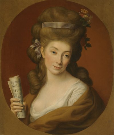 Ritratto della principessa Izabela Elzbieta Potocka, nata Lubomirska 1736-1816 da Pompeo Girolamo Batoni