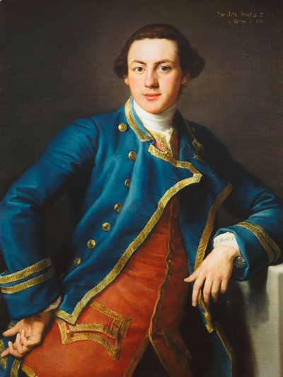 Ritratto di Sir John Armytage, 2° Bt. da Pompeo Girolamo Batoni