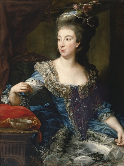 Ritratto della Contessa Maria Benedetta di San Martino da Pompeo Girolamo Batoni