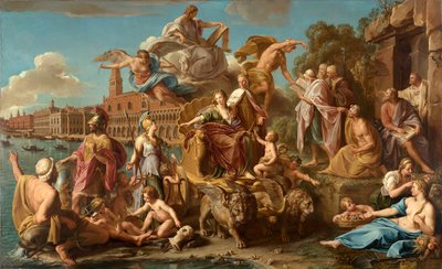 Il Trionfo di Venezia, 1737 da Pompeo Girolamo Batoni