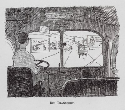 Trasporto in autobus da Pont (1908 40)