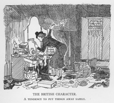 Il Carattere Britannico, Tendenza a Mettere le Cose al Sicuro da Pont