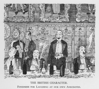 Il carattere britannico, passione per ridere delle proprie aneddoti da Pont