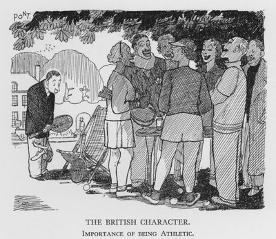 Il carattere britannico, importanza di essere atletici da Pont