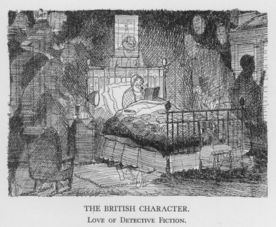 Il carattere britannico, amore per la narrativa poliziesca da Pont