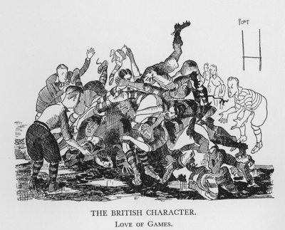 Il carattere britannico, amore per i giochi da Pont