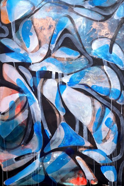 Abstract: Flusso blu da Poonam Choudhary