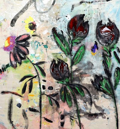 Fiori astratti e malinconici da Poonam Choudhary