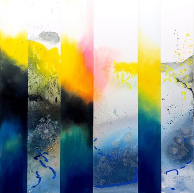 Un flusso di colori vivaci da Poonam Choudhary