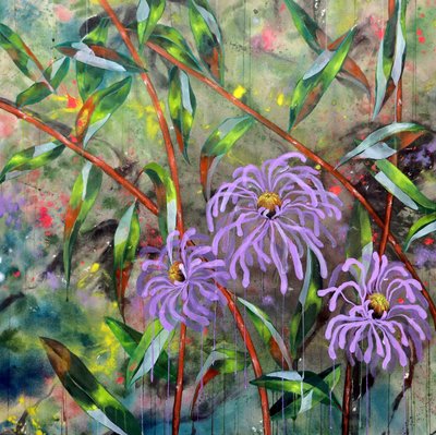 Fiori dai colori vivaci nel giardino da Poonam Choudhary