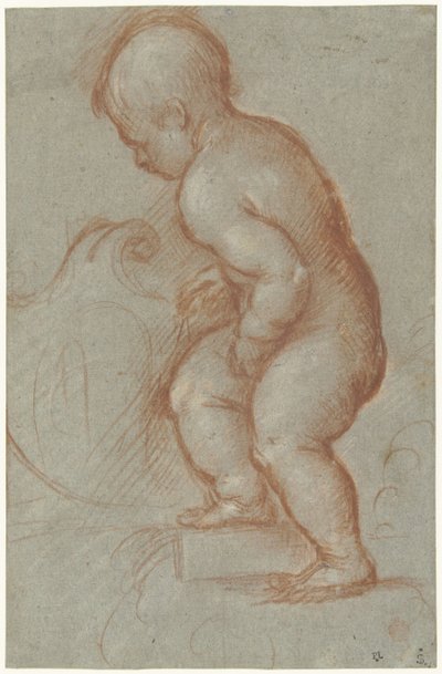 Putto con uno stemma da Pordenone (attributed to)