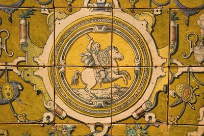 Stemma di Teodosio II (1568-1630) Duca di Braganza da Portuguese School