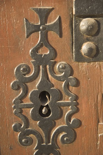 Serratura decorativa, quartiere Alfama da Portuguese School