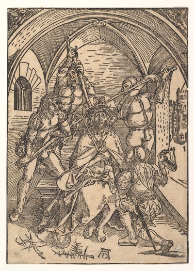 Cristo incoronato di spine da Possibly Albrecht Dürer
