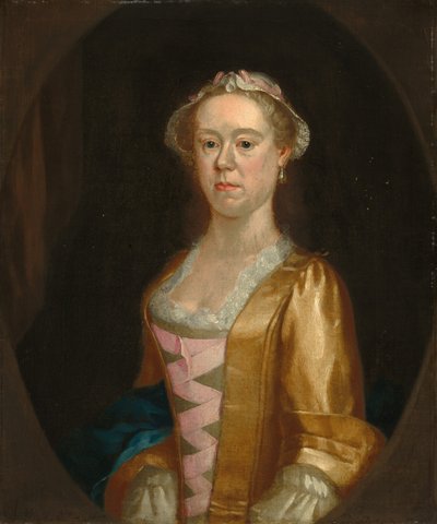 Ritratto di una Signora da Possibly British 18th Century