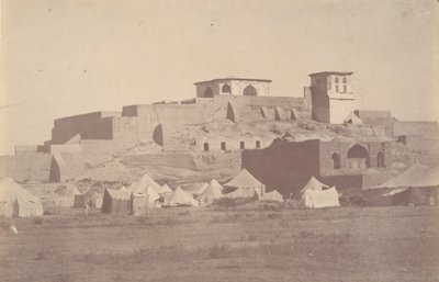 [Una cittadella persiana nei dintorni di Sultaniye] da Possibly by Luigi Pesce.
