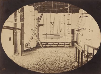 Gimnasio López, di Siviglia, ca. 1860 da Possibly by Luigi Pesce.