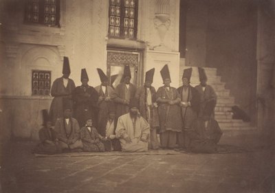[Nella moschea di Damegan Gli eunuchi] da Possibly by Luigi Pesce.