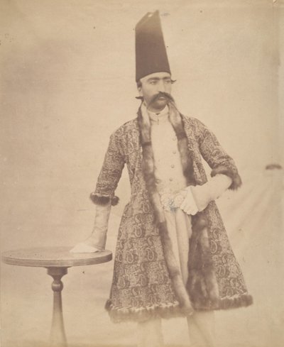 [Naser al-Din Shah] da Possibly by Luigi Pesce.