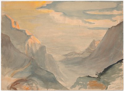 Paesaggio montano italiano da Poul S. Christiansen