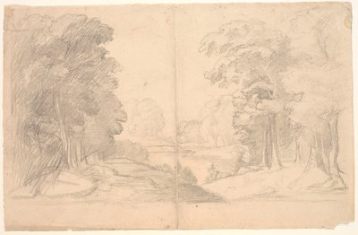 Paesaggio con alberi da Poul S. Christiansen