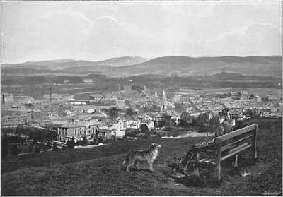 Kendal, dal Castello, c1896 da Poulton and Co