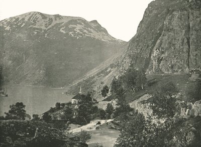 Merok, sul Geirangerfjord, Norvegia da Poulton and Co