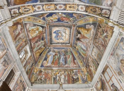 Dodici Apostoli e Cristo trionfante, 1590-1600 da Pozzo or Pozzi di Puria Brothers Pozzo or Pozzi di Puria Brothers