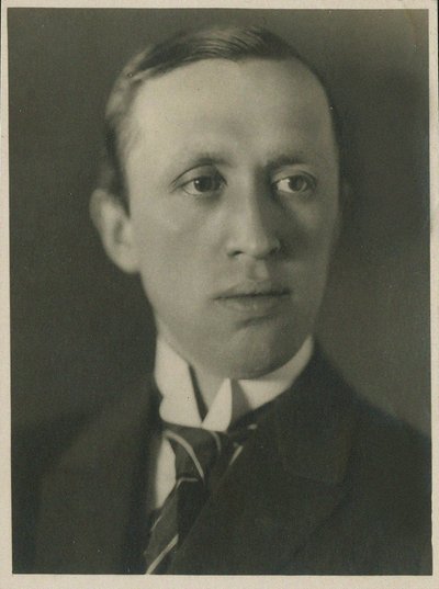 Ritratto di Karel Capek 1890-1938, 1930 da Prague . Photo studio Vanek