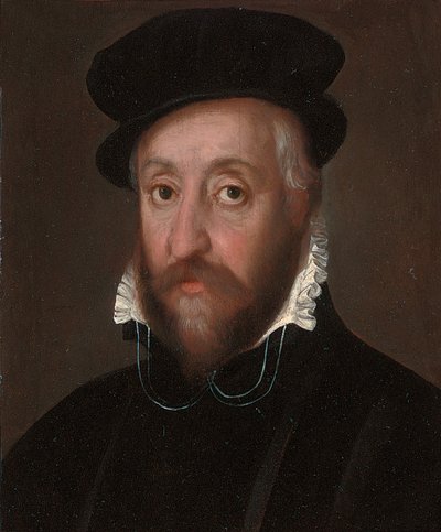 Ritratto di un gentiluomo tradizionalmente identificato come Duca di Alba, Praga, c.1600 da Prague School