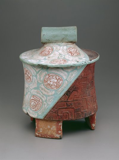 Vaso a treppiede con gambe a lastra da Pre Columbian Pre Columbian