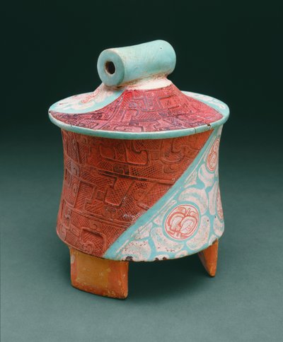 Vaso a treppiede con gambe a lastra da Pre Columbian Pre Columbian