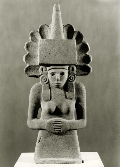 Centeocihuatl, Dea del Mais, Huasteca, c. 1000-1250 da Pre Columbian