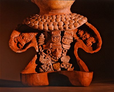 Figura con parte anteriore rimovibile, Cultura Teotihuacan (dettaglio) da Pre Columbian Pre Columbian