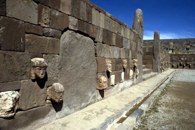 Sito archeologico precolombiano di Tiahuanaco, Bolivia. da Pre Columbian Pre Columbian