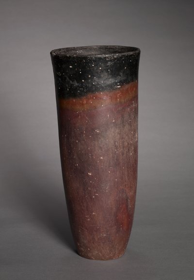 Bicchiere a fondo nero, c.4000-3500 a.C. da Predynastic Period Egyptian