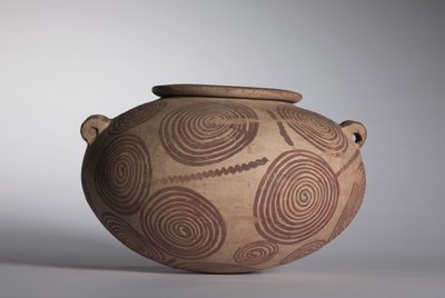 Vaso tozzo con manici a lug, c.3400-3300 a.C. da Predynastic Period Egyptian